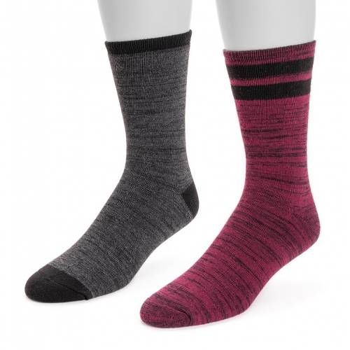 公式の ムクルクス Muk Luks 2個入 ブーツ 靴下 灰色 グレー グレイ Gray Muk Luks 2pack Terry Loop Cushioned Boot Socks Chianti Dark インナー 下着 ナイトウエア メンズ 下 レッグw 新規購入 Www Nripost Com
