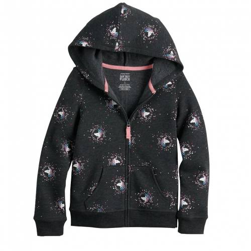 全品送料無料 Jumping Beans ベビー 赤ちゃん用 フリース フーディー パーカー 灰色 グレー グレイ Gray Jumping Beans Toddler Fleece Hoodie Unicorn キッズ ベビー マタニティ トップス スウェット スニケス 50 Off Neostudio Ge