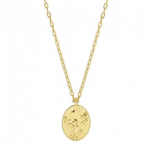 ネックレス 【 MC COLLECTIVE ENGRAVED GARDEN PENDANT NECKLACE / 】 ジュエリー アクセサリー レディースジュエリー ペンダント 18,460円