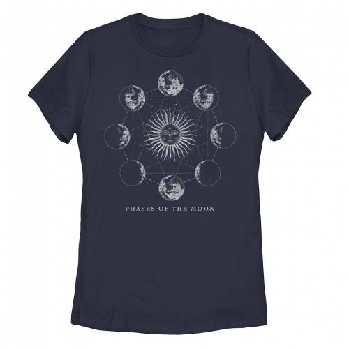 【★百貨店SALE★6/11夜夜中2時迄】グラフィック プルオーバー 紺色 米国海軍 【 UNBRANDED PHASES OF THE MOON CONNECTED GRAPHIC TEE / NAVY 】 キッズ もの言う花 マタニティ トップス カットソー