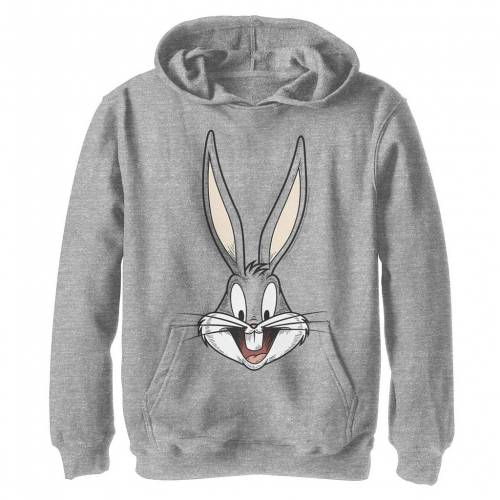 最先端 Licensed Character キャラクター グラフィック フリース フーディー パーカー ヘザー Heather Licensed Character Looney Tunes Bugs Bunny Big Face Portrait Graphic Fleece Hoodie Athletic キッズ ベビー マタニテ 日本最大級 Neostudio Ge