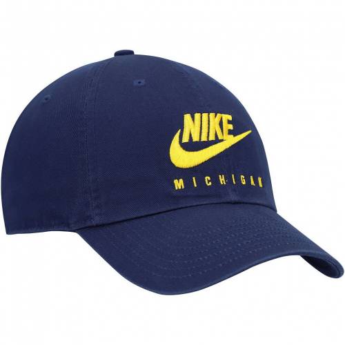 ナイキ カジュアル その他 ファッション キャップ 紺色 ハット ナイキ Nike 紺色 Hat ネイビー ミシガン ウルヴァリンズ メンズ Nike Navy Futura Heritage86 Adjustable Hat Mic スニケス