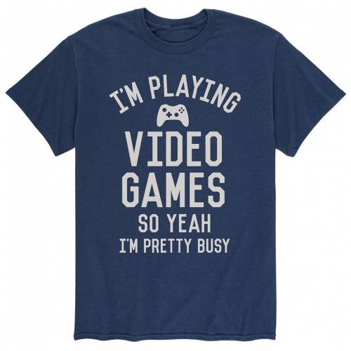 キャラクター Tシャツ 【 LICENSED CHARACTER PLAY VIDEO GAMES YEAH BUSY TEE / 】 メンズファッション トップス カットソー