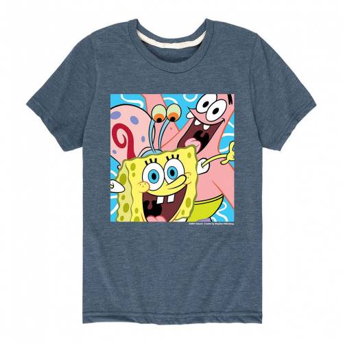 激安な Nickelodeon グレー 灰色 Tシャツ グラフィック スポンジボブ ニコロデオン Spongebob Grey Tee Graphic Gary Patrick Squarepants トップス Piirtophotography Fi