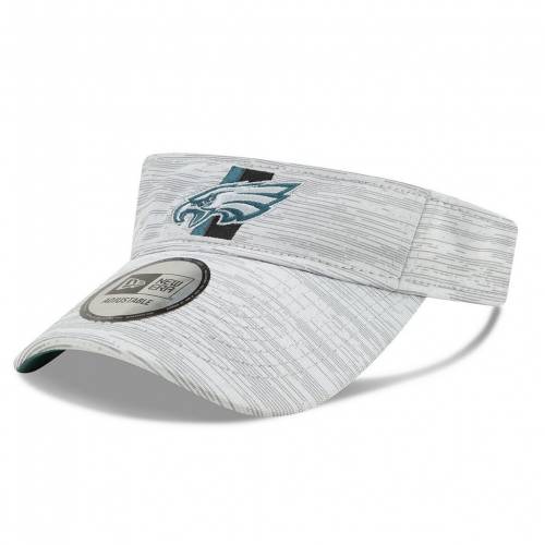 独特の上品短納期 ファッションブランド カジュアル トレーニング ファッション キャップ ハット Camp New Era 灰色 グレー メンズ帽子 グレイ フィラデルフィア イーグルス トレーニング ニューエラ メンズ Gray Nfl 21 Training Camp Official Visor Eag Grey