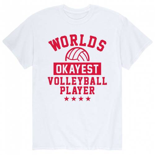 楽天市場 キャラクター バレーボール Tシャツ 白色 ホワイト Licensed Character Worlds Okayest Volleyball Tee White スニケス