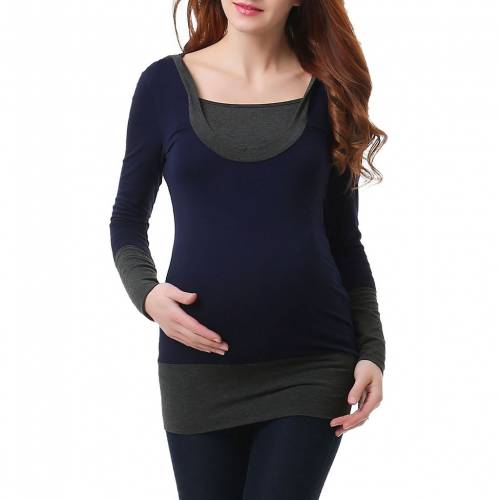 フーディー パーカー 【 POKKORI MATERNITY COLORBLOCK HOODIE / 】 レディースファッション トップス スウェット トレーナー|スニケス