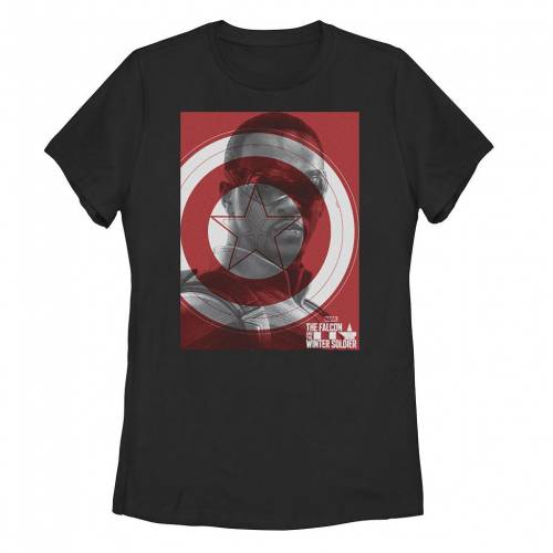 【★百貨店SALE★6/11夜夜中2時迄】文字記号 冬期 ソルジャー プルオーバー 【 LICENSED CHARACTER WINTER SOLDIER SHIELD POSTER TEE / 】 キッズ もの言う花 マタニティ トップス カットソー
