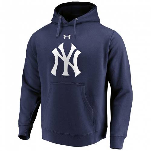 最高の アンダーアーマー Under Armour 紺色 ネイビー ヤンキース チーム パフォーマンス フーディー パーカー アンダーアーマー ニューヨーク Team Navy Commitment Mark Performance Ynk メンズファッシ 日本全国送料無料 Www Mccready Com Au