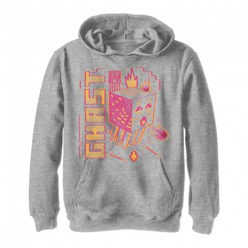 フーディー パーカー ヘザー ジュニア キッズ Heather Minecraft Ghast Sketch Portrait Hoodie Athletic Tajikhome Com