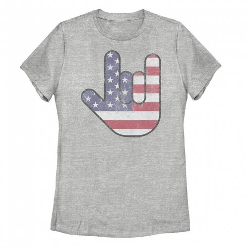 【★百貨店SALE★6/11夜夜中2時迄】プルオーバー ギョリュウモドキ 【 UNBRANDED ROCK ON HAND USA FLAG TEE / ATHLETIC HEATHER 】 キッズ もの言う花 マタニティ トップス カットソー