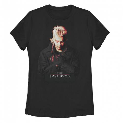 【★百貨店SALE★6/11夜夜中2時迄】文字記号 プルオーバー 黒いこと 黒いこと 【 LICENSED CHARACTER THE LOST S DAVID ARMS CROSSED STARING TEE / BLACK 】 キッズ もの言う花 マタニティ トップス カットソー