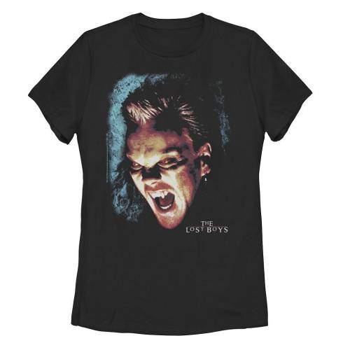 【★百貨店SALE★6/11夜夜中2時迄】文字記号 プルオーバー 黒いこと 黒いこと 【 LICENSED CHARACTER THE LOST S DAVID MOVIE POSTER TEE / BLACK 】 キッズ もの言う花 マタニティ トップス カットソー