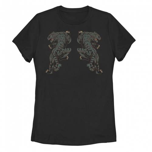 【★百貨店SALE★6/11夜夜中2時迄】タイガース プルオーバー 黒いこと 黒いこと 【 UNBRANDED CONTRAST TIGERS TEE / BLACK 】 キッズ もの言う花 マタニティ トップス カットソー