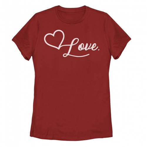 【★百貨店SALE★6/11夜夜中2時迄】アイコン プルオーバー 赤 赤いこと 【 UNBRANDED LOVE HEART ICON TEE / RED 】 キッズ もの言う花 マタニティ トップス カットソー