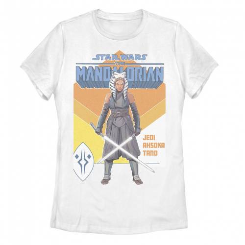 文字記号 セーター 純白 白妙 スターウォーズ 息子さん キッズ Licensed Character The Mandalorian Jedi Tano Poster Tee White Earthkitchen Ph
