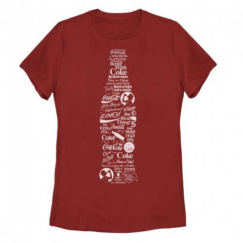 【★百貨店SALE★6/11夜夜中2時迄】文字記号 プルオーバー 赤 赤いこと 【 LICENSED CHARACTER COCA COLA COLLECTABLE COKE TEE / RED 】 キッズ もの言う花 マタニティ トップス カットソー