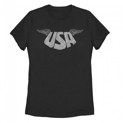【★百貨店SALE★6/11夜夜中2時迄】プルオーバー 黒いこと 黒いこと 【 UNBRANDED USA WITH WINGS TEE / BLACK 】 キッズ もの言う花 マタニティ トップス カットソー