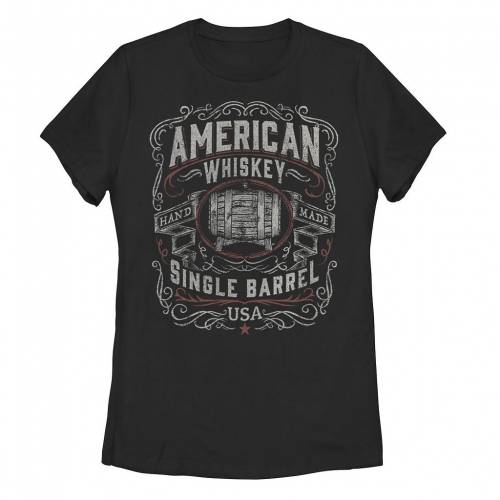 【★百貨店SALE★6/11夜夜中2時迄】プルオーバー 黒いこと 黒いこと 【 UNBRANDED AMERICANA AMERICAN WHISKEY SINGLE BARREL TEE / BLACK 】 キッズ もの言う花 マタニティ トップス カットソー