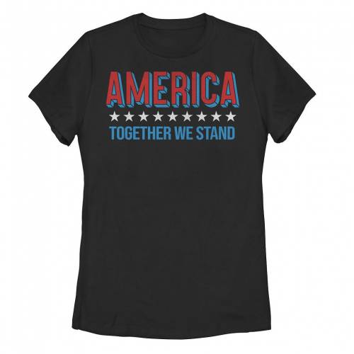 【★百貨店SALE★6/11夜夜中2時迄】スターズ プルオーバー 黒いこと 黒いこと 【 UNBRANDED AMERICANA AMERICA TOGETHER WE STAND STARS TEE / BLACK 】 キッズ もの言う花 マタニティ トップス カットソー