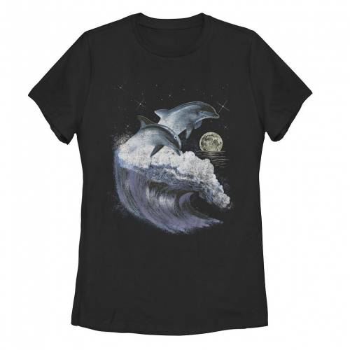 【★百貨店SALE★6/11夜夜中2時迄】ナイト爵 ドルフィンズ プルオーバー 黒いこと 黒いこと 【 UNBRANDED NIGHT DOLPHINS TEE / BLACK 】 キッズ もの言う花 マタニティ トップス カットソー