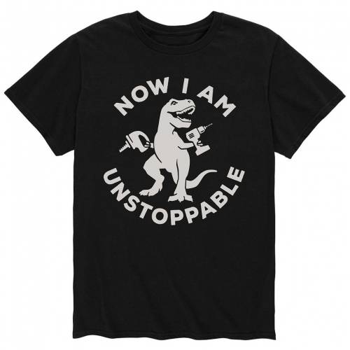 気質 Tシャツ 墨染め 黒人 メンズ Licensed Character Now I Am Unstoppable Tee Black Earthkitchen Ph