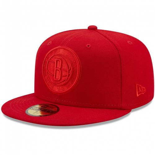 NEW ERA ブルックリン ネッツ ネット 赤 レッド ニューエラ