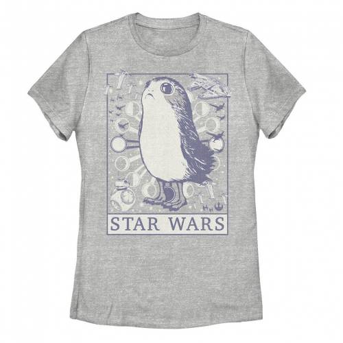 【★百貨店SALE★6/11夜夜中2時迄】文字記号 プルオーバー スターウォーズ 【 LICENSED CHARACTER STAR WARS THE LAST JEDI MYSTIC PORG POSTER TEE / 】 キッズ もの言う花 マタニティ トップス カットソー