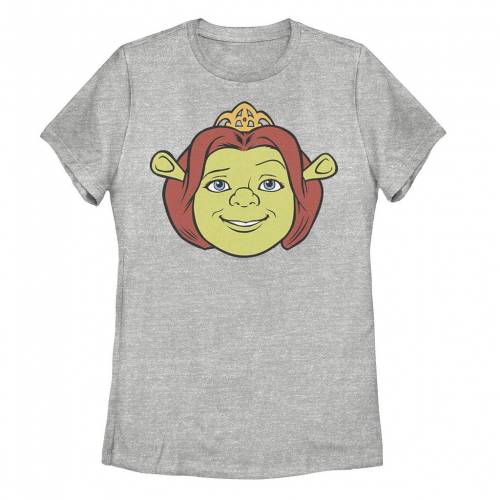 【★百貨店SALE★6/11夜夜中2時迄】文字記号 プルオーバー ギョリュウモドキ 【 LICENSED CHARACTER SHREK FIONA BIG FACE TEE / ATHLETIC HEATHER 】 キッズ もの言う花 マタニティ トップス カットソー