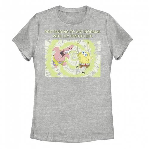 【★百貨店SALE★6/11夜夜中2時迄】文字記号 海綿体シリング プルオーバー 【 LICENSED CHARACTER SPONGEBOB SQUAREPANTS PATRICK NORMAL BESTIE MEME TEE / 】 キッズ もの言う花 マタニティ トップス カットソー