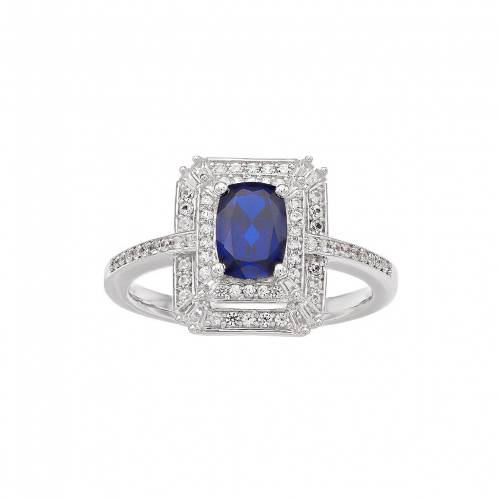 白色 ホワイト ゴールド ダイヤモンド & T.W. 【 UNBRANDED 14K WHITE GOLD SAPPHIRE 1/3 CARAT DIAMOND TIERED FRAME RING / 14K WHGOLD 】 ジュエリー アクセサリー レディースジュエリー 指輪 リング