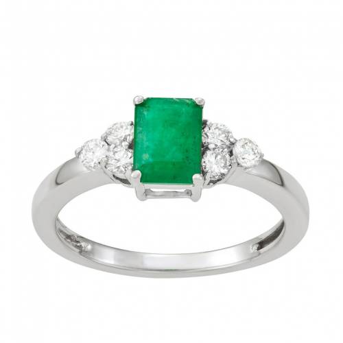 白色 ホワイト ゴールド ダイヤモンド & T.W. 【 HDI 10K WHITE GOLD GEMSTONE 1/3 CARAT DIAMOND RING / 】 ジュエリー アクセサリー レディースジュエリー 指輪 リング