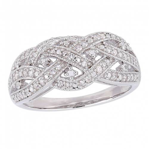銀色 シルバー ダイヤモンド T.W. 【 STELLA GRACE STERLING SILVER 1/4 CARAT DIAMOND FASHION RING / STERLING SILVER 】 ジュエリー アクセサリー レディースジュエリー 指輪 リング