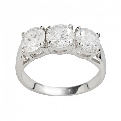 銀色 シルバー 【 TRADITIONS JEWELRY COMPANY STERLING SILVER CUBIC ZIRCONIA RING / 】 ジュエリー アクセサリー レディースジュエリー 指輪 リング｜スニケス