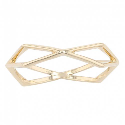 ゴールド 【 AU NATURALE 14K GOLD GEOMETRIC RING / 】 ジュエリー アクセサリー レディースジュエリー 指輪 リング