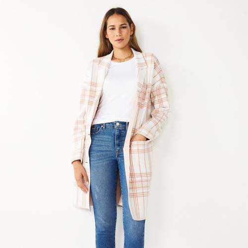 NINE WEST PETITE SWEATER COATIGAN DAISY 