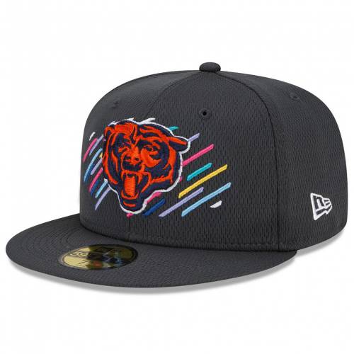 New Era チャコール シカゴ ゴールデンベアーズ カルベアーズ ロゴ ニューエラ ベアーズ Nfl Charcoal 21 Crucial Catch Head Logo 59fifty Fitted Hat Brs Charco Maf Gov Ws