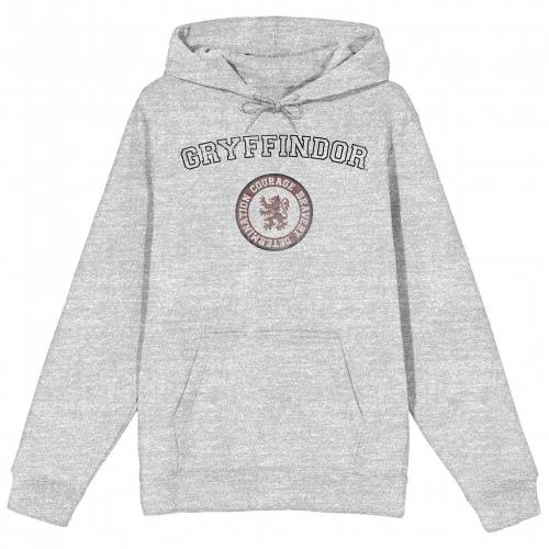 ハリーポッター フーディー パーカー 灰色 グレー 【 HARRY POTTER GRYFFINDOR VALUES HOODIE / GREY 】 メンズファッション トップス スウェット トレーナー