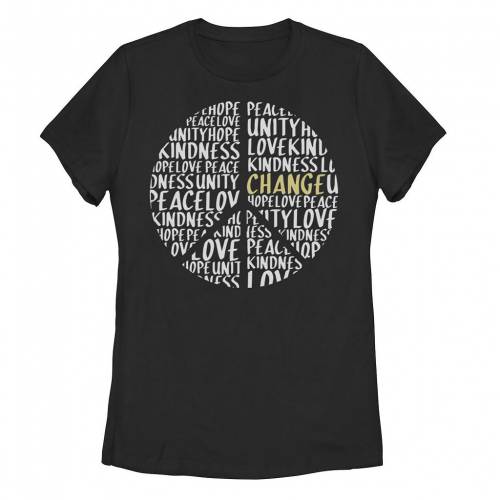 【★百貨店SALE★6/11夜夜中2時迄】プルオーバー 黒いこと 黒いこと 【 UNBRANDED PEACE SYMBOL FILL LOVE TEE / BLACK 】 キッズ もの言う花 マタニティ トップス カットソー