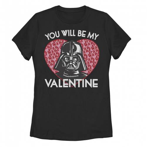 【★百貨店SALE★6/11夜夜中2時迄】文字記号 プルオーバー スターウォーズ 【 LICENSED CHARACTER STAR WARS YOU WILL BE MY VALENTINE DARTH VADER TEE / 】 キッズ もの言う花 マタニティ トップス カットソー
