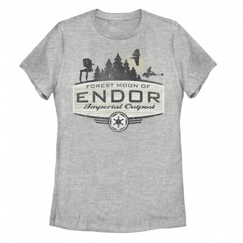 【★百貨店SALE★6/11夜夜中2時迄】プルオーバー ギョリュウモドキ スターウォーズ 【 STAR WARS ENDOR IMPERIAL OUTPOST DESTINATION TEE / ATHLETIC HEATHER 】 キッズ もの言う花 マタニティ トップス カットソー