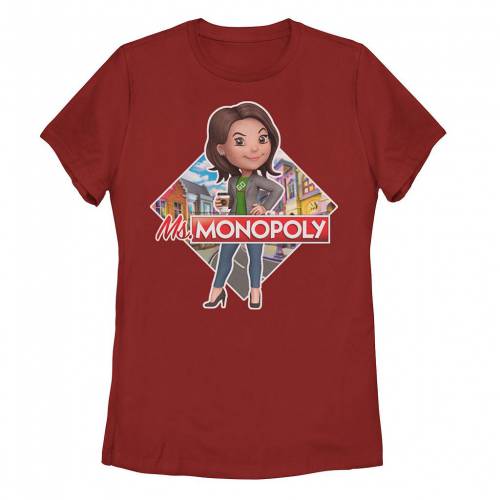 【★百貨店SALE★6/11夜夜中2時迄】文字記号 ロゴタイプ プルオーバー 赤 赤いこと MS. 【 LICENSED CHARACTER MONOPOLY LOGO TEE / RED 】 キッズ もの言う花 マタニティ トップス カットソー