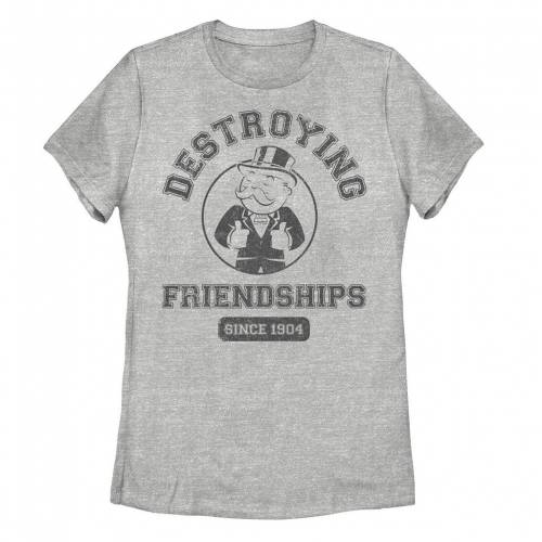 【★百貨店SALE★6/11夜夜中2時迄】文字記号 プルオーバー ギョリュウモドキ 【 LICENSED CHARACTER MONOPOLY DESTROYING FRIENDSHIPS SINCE 1904 TEE / ATHLETIC HEATHER 】 キッズ もの言う花 マタニティ トップス カットソー