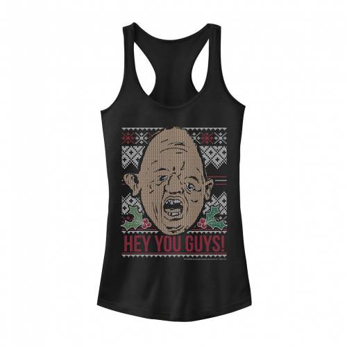 【★百貨店SALE★6/11夜夜中2時迄】文字記号 クリスマス 貯蔵タンクとっ始め 【 LICENSED CHARACTER THE GOONIES SLOTH HEY YOU GUYS UGLY CHRISTMAS STYLE TANK TOP / 】 キッズ もの言う花 マタニティ トップス プルオーバー カットソー