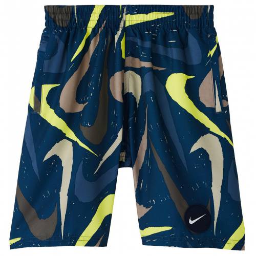 楽天市場 ナイキ スウッシュ スウォッシュ ショーツ ハーフパンツ 青色 ブルー 水着 Swoosh Nike Volley Valerian Blue スニケス