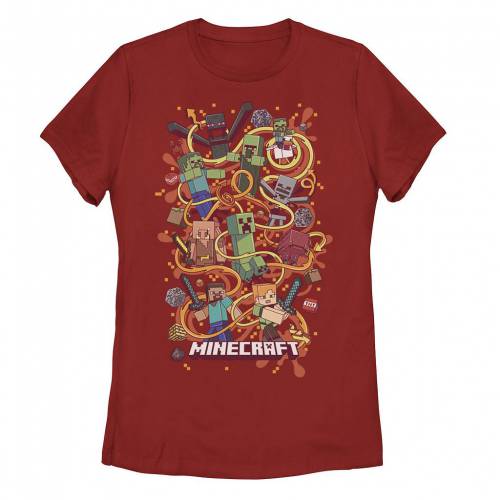 【★百貨店SALE★6/11夜夜中2時迄】文字記号 箭 プルオーバー 赤 赤いこと 【 LICENSED CHARACTER MINECRAFT FUNTAGE ARROW COLLAGE TEE / RED 】 キッズ もの言う花 マタニティ トップス カットソー