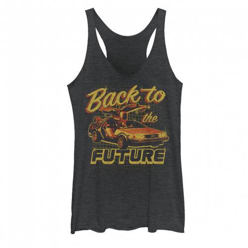 文字記号 赤 赤いこと 橙 オレンジ色 グラフィック 貯蔵タンクいの一番 \u0026 【 LICENSED CHARACTER BACK TO THE FUTURE RED ORANGE CAR GRAPHIC TANK TOP / 】 キッズ もの言う花 マタニティ トップス トップス-キッズ・ベビー・マタニティ