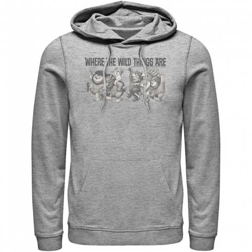 キャラクター ワイルド マックス フーディー パーカー 【 LICENSED CHARACTER WHERE THE WILD THINGS ARE MAX PARADE GROUP SHOT HOODIE / 】 メンズファッション トップス スウェット トレーナー