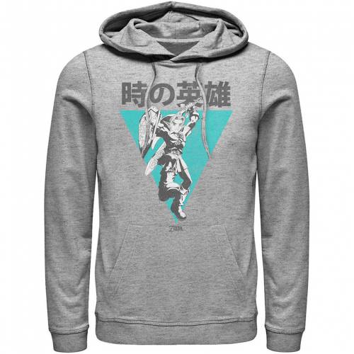 キャラクター タイム フーディー パーカー 【 LICENSED CHARACTER NINTENDO HERO OF TIME GAMING HOODIE / 】 メンズファッション トップス スウェット トレーナー