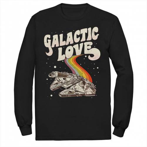 キャラクター Tシャツ スターウォーズ 【 LICENSED CHARACTER STAR WARS PRIDE MILLENNIUM GALACTIC LOVE TEE / 】 メンズファッション トップス カットソー｜スニケス